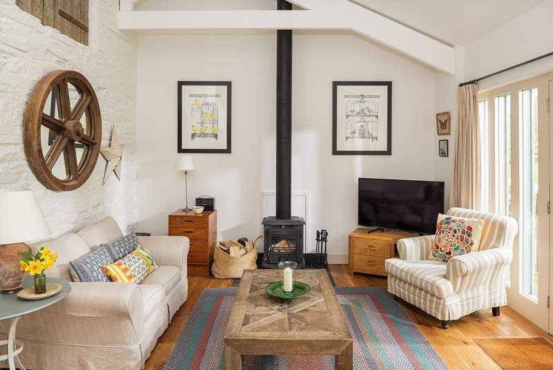 The sitting/dining-room has a warming wood-burner and a Smart TV for your evening entertainment.