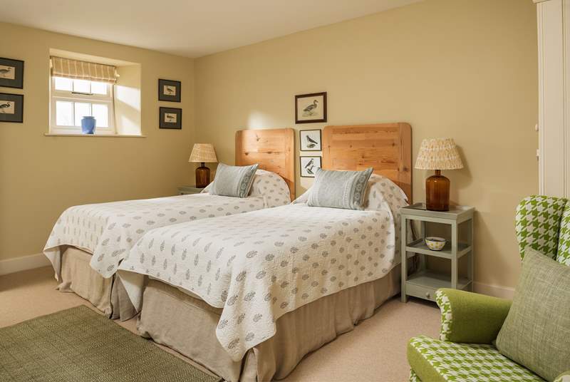 The bedrooms are stylishly furnished for a great night's sleep.