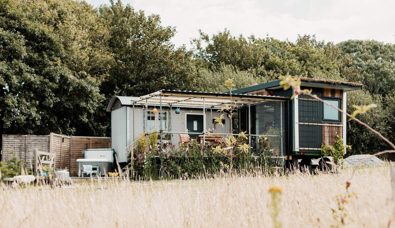 Creativity flows throughout this bespoke glamping retreat, which you will simply fall in love with!