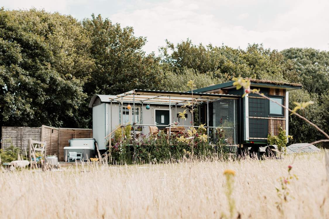 Creativity flows throughout this bespoke glamping retreat, which you will simply fall in love with!