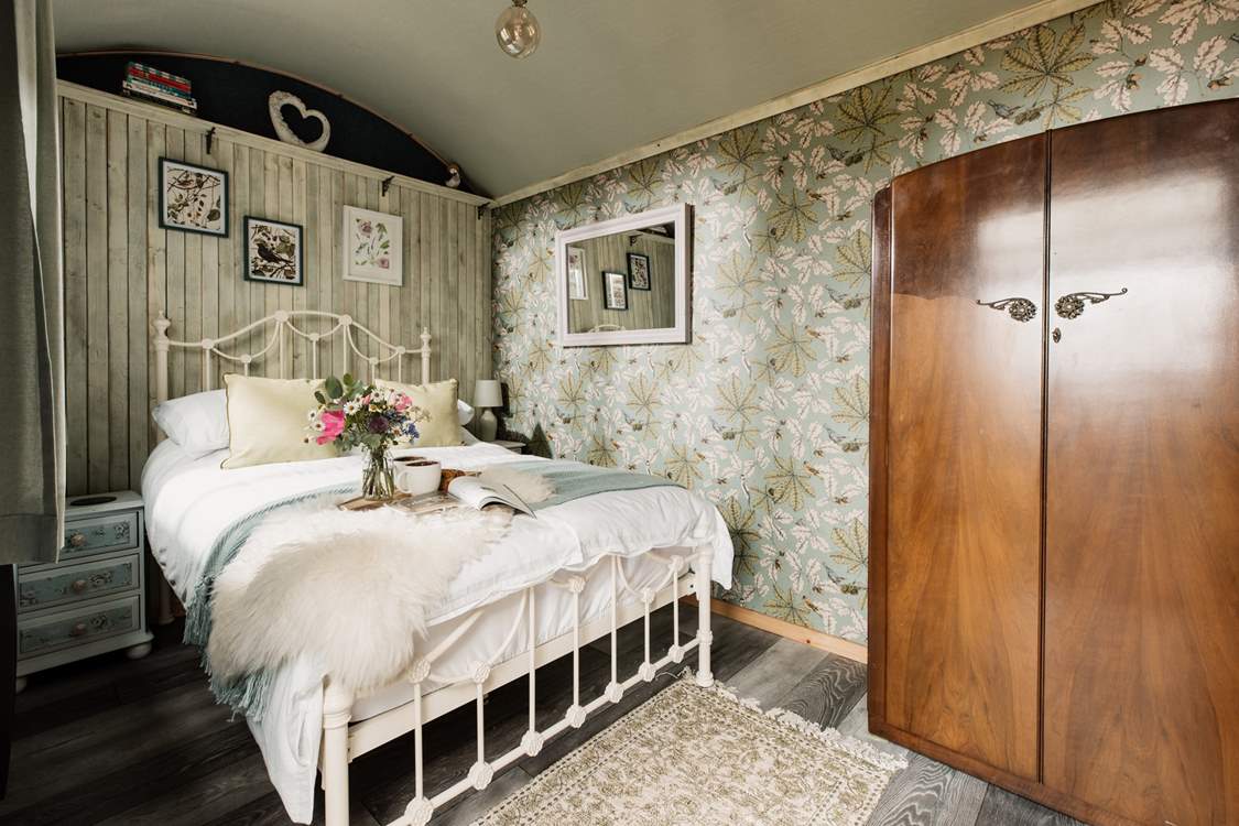 The lovely interiors blend perfectly with the natural surroundings.