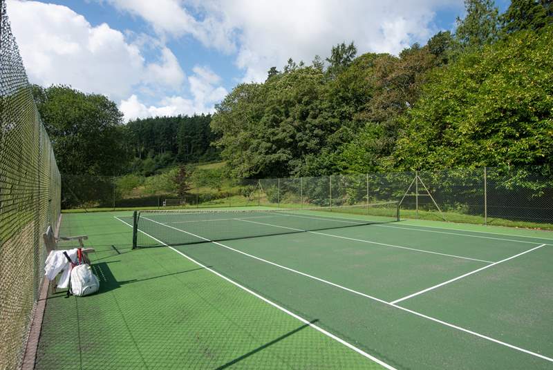 You also have use of the tennis court- how 'ace' is that!