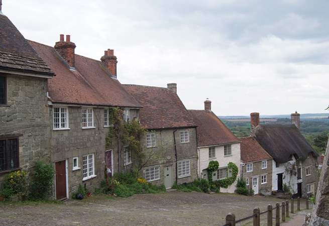 Take a trip to Gold Hill in Shaftesbury.