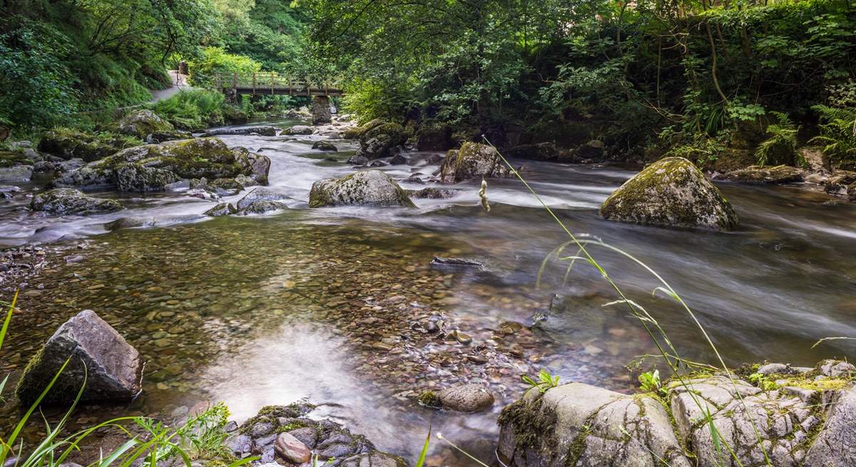 Follow the River Lyn down to Lynmouth!