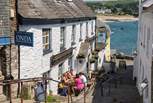 There's plenty of lovely eateries in lovely St Mawes. 