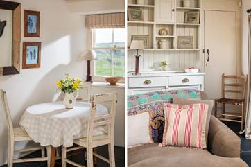Sensitively restored with charming pieces throughout.