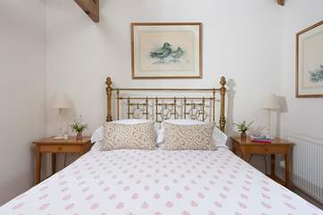 A king-size bed awaits in the second bedroom.