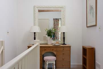 Bedroom Two is located on the first floor, ideal for those who want some privacy.