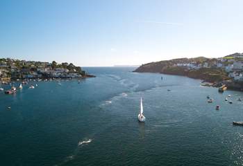 The trendy sailing town of Fowey  is well worth a visit. 