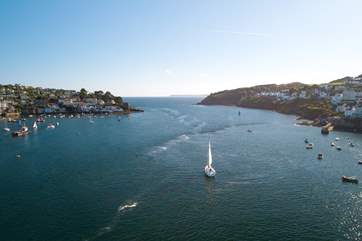 The trendy sailing town of Fowey is well worth a visit.