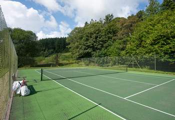 Tennis courts can be found at Restormel Manor, just a short walk away.