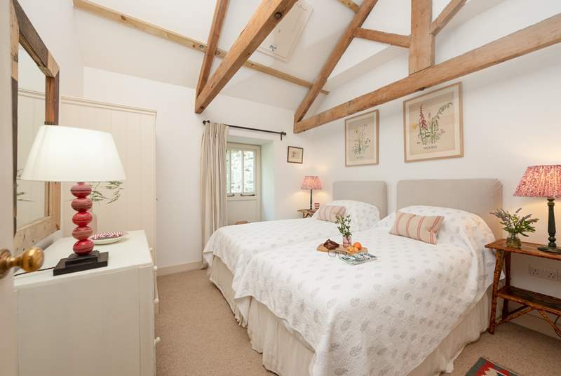 There are three charming bedrooms to choose from at Cardinan.