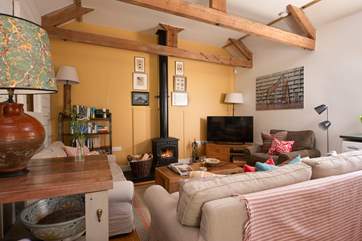 The homely open plan living-room will ensure you create many happy holiday memories.