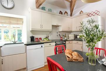 It won't be a chore if you are tied to the kitchen sink with the glorious countryside views from the window.