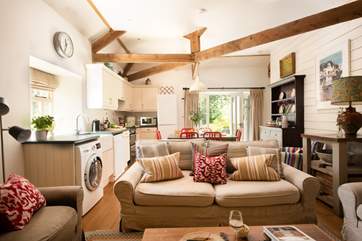 Plenty of room for all to relax.