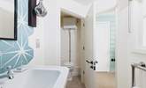 En suite with ingenious double-hinged internal door. - Thumbnail Image