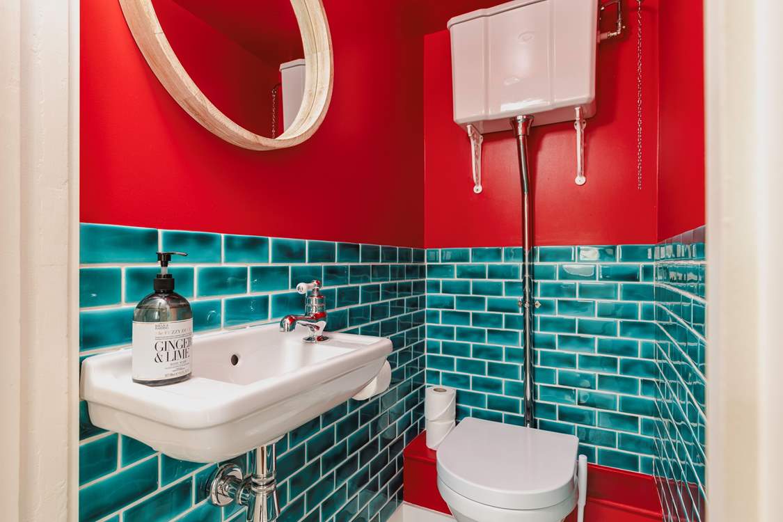 Downstairs cloakroom.