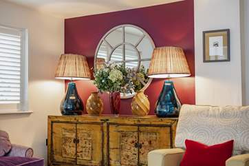 Take pleasure organising your day out from the comfort of the beautiful sitting-room.