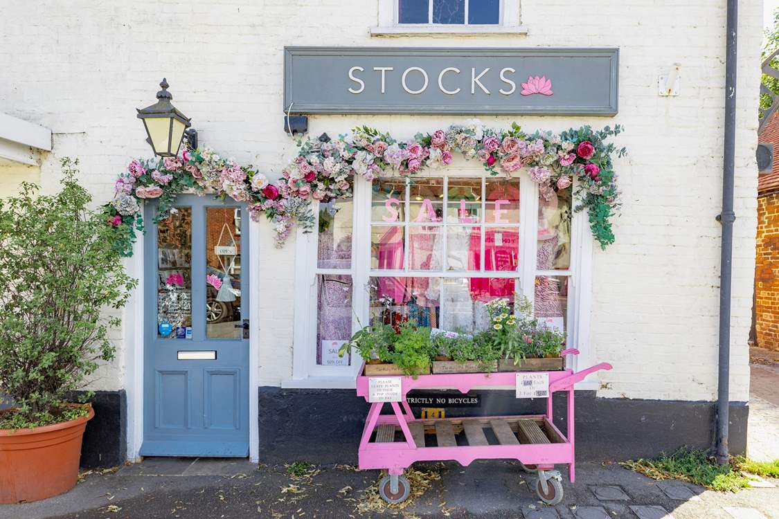 There are plenty of independent shops along the High Street - there is something for everyone.