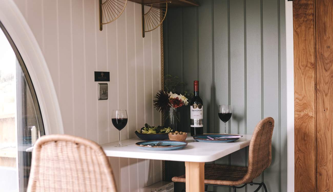 Romantic dining awaits.