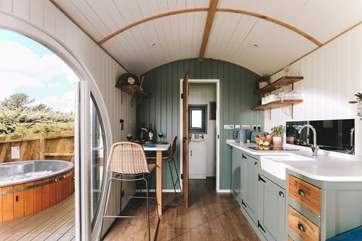 This hideaway is idyllic for two.
