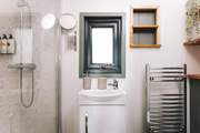 The gorgeous shower-room - just perfect for freshening up for the day ahead.