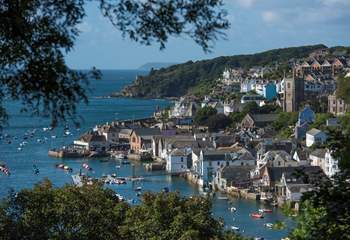 The trendy sailing town of Fowey  is well worth a visit.