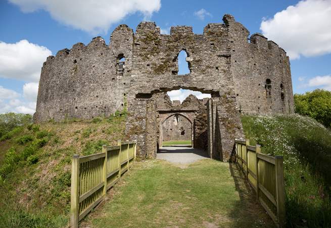 You can take the footpath to Restormel Castle (English Heritage) which stands majestically on the hill.