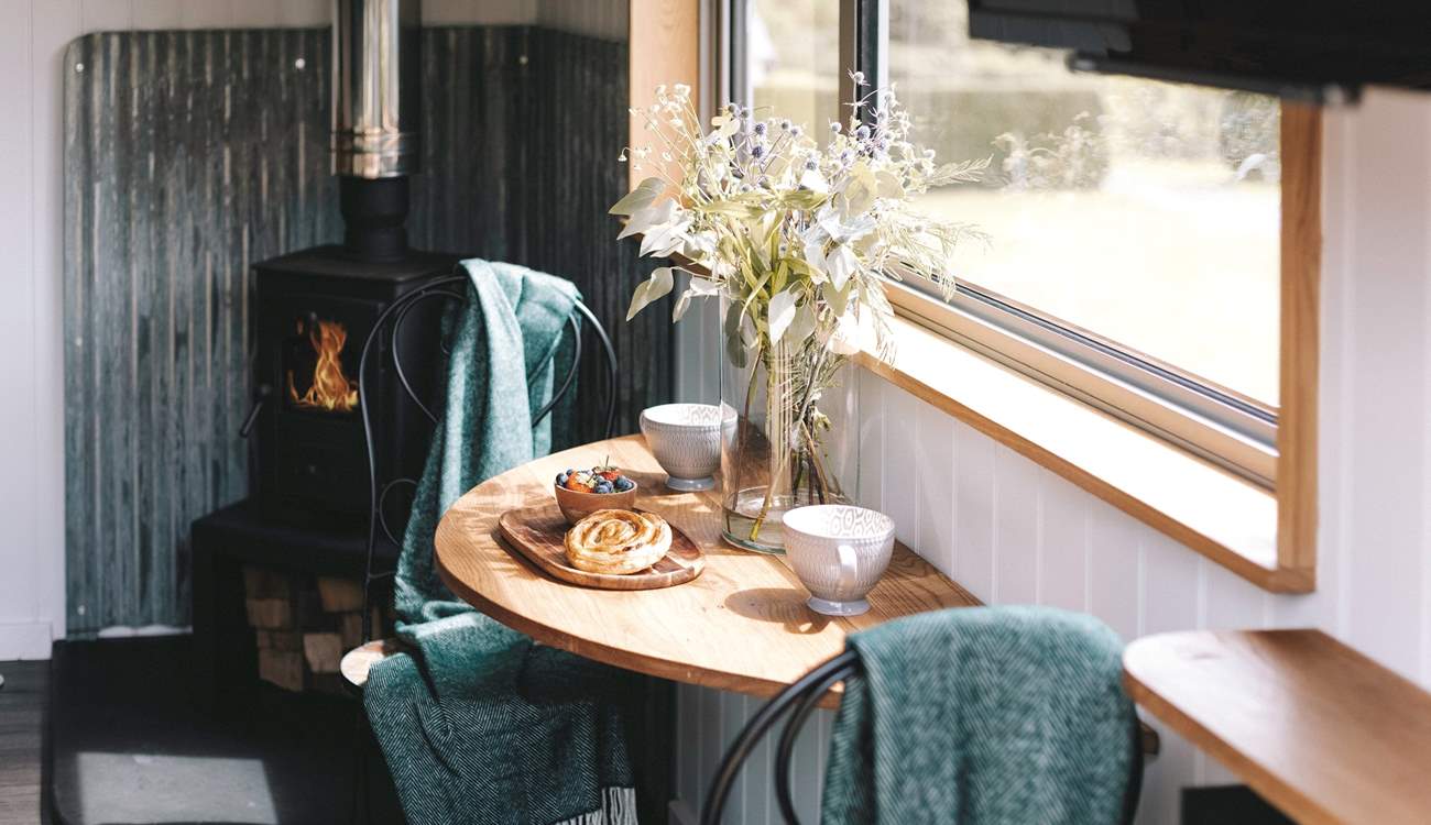 An idyllic way to begin the day.