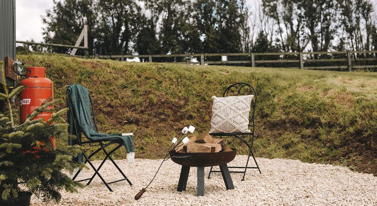 There's even a fire-pit for toasting marshmallows and sharing stories under moonlight.