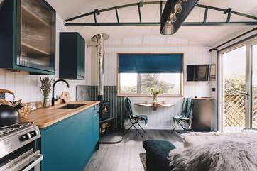 A romantic hut handcrafted for two.