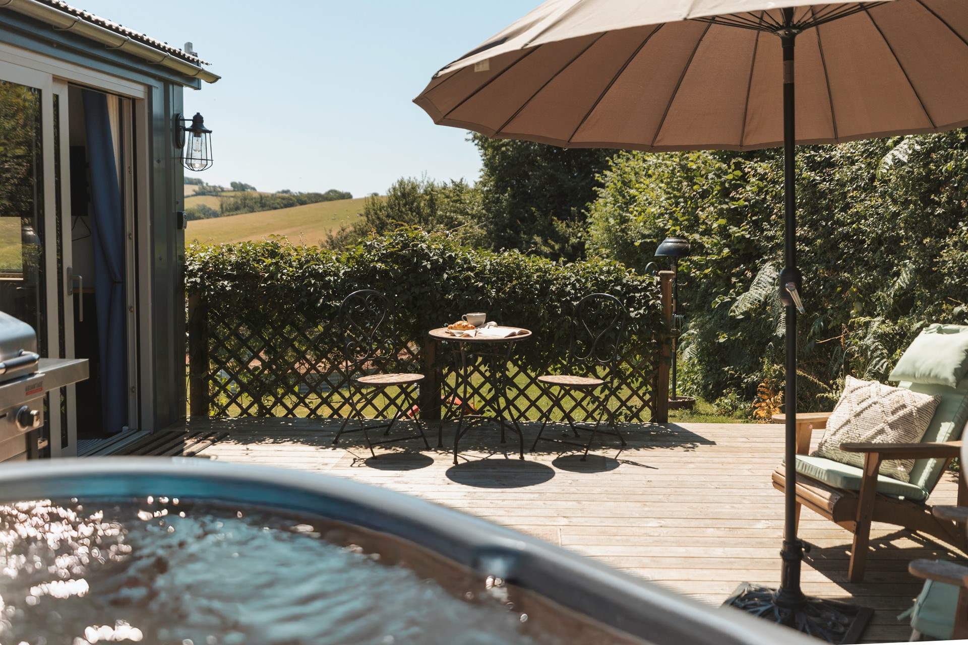 The outside space is a dream come true.