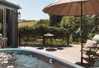 The outside space is a dream come true.