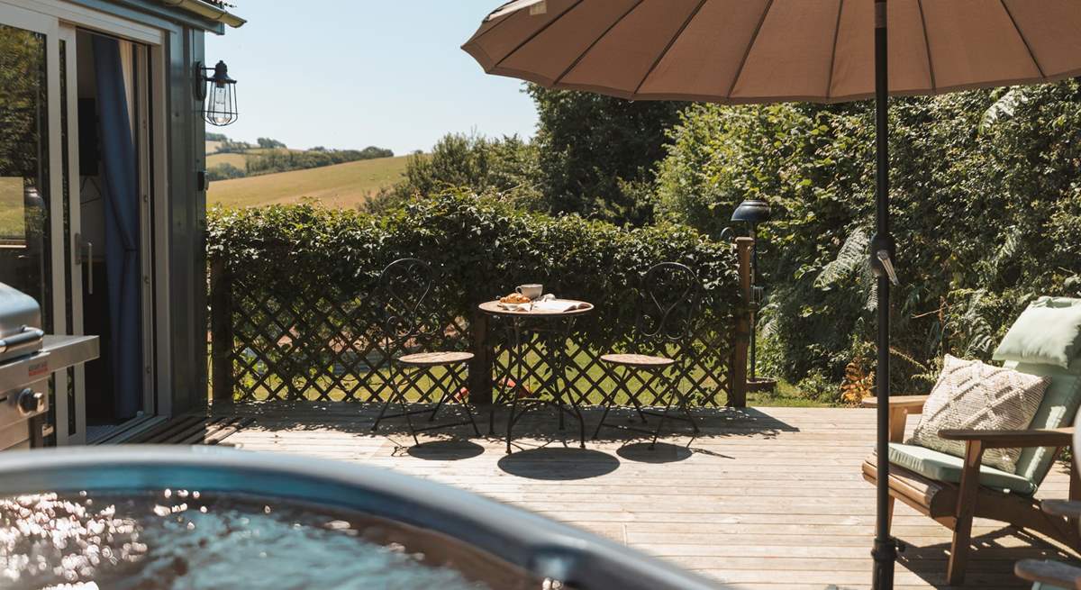 The outside space is a dream come true.