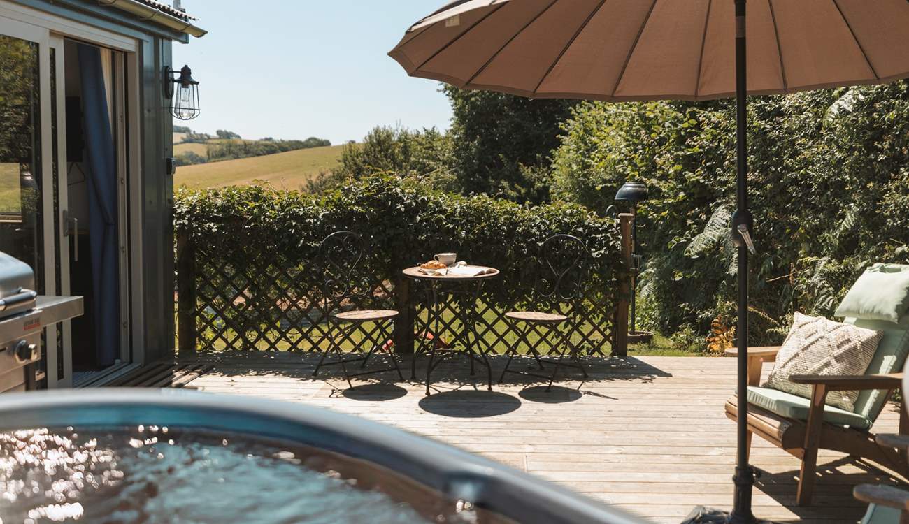 The outside space is a dream come true.