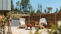 There's even a fire-pit for toasting marshmallows and sharing stories under moonlight.