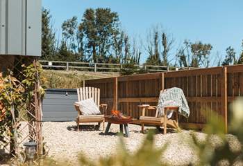 There's even a fire-pit for toasting marshmallows and sharing stories under moonlight.