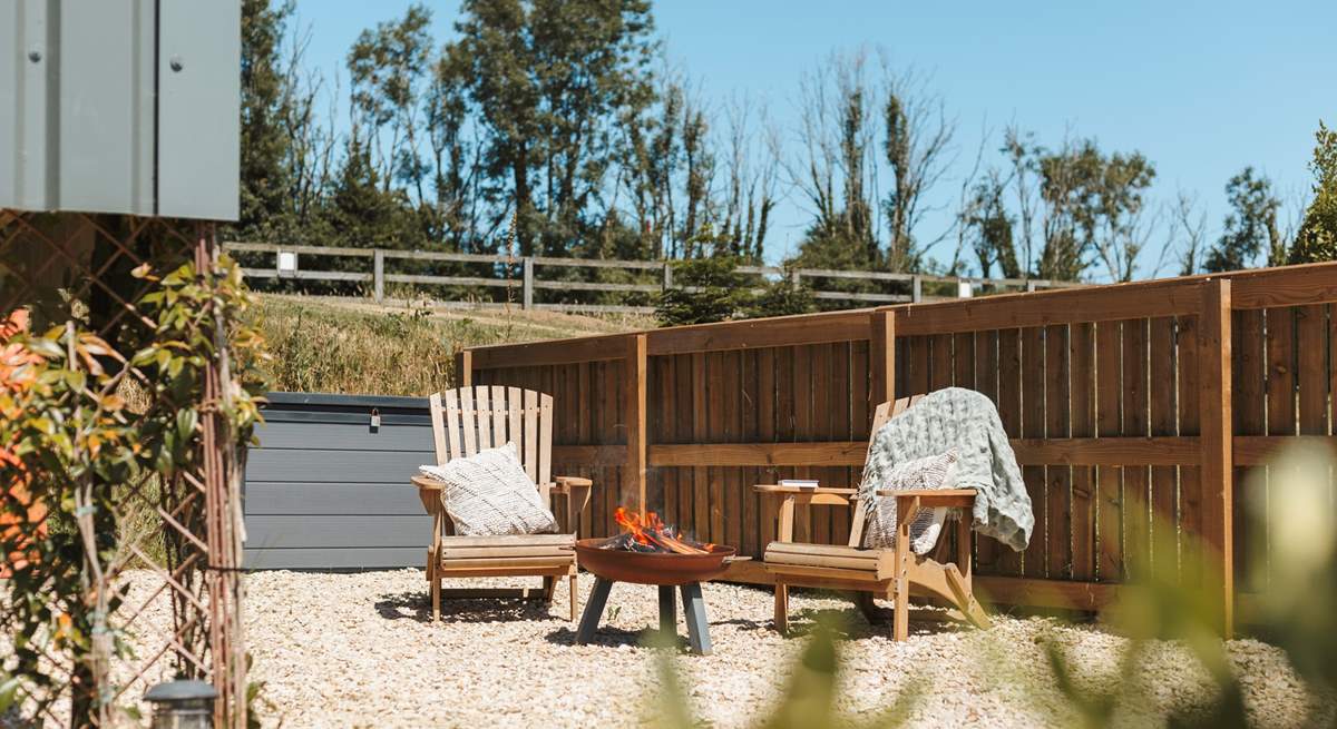 There's even a fire-pit for toasting marshmallows and sharing stories under moonlight.