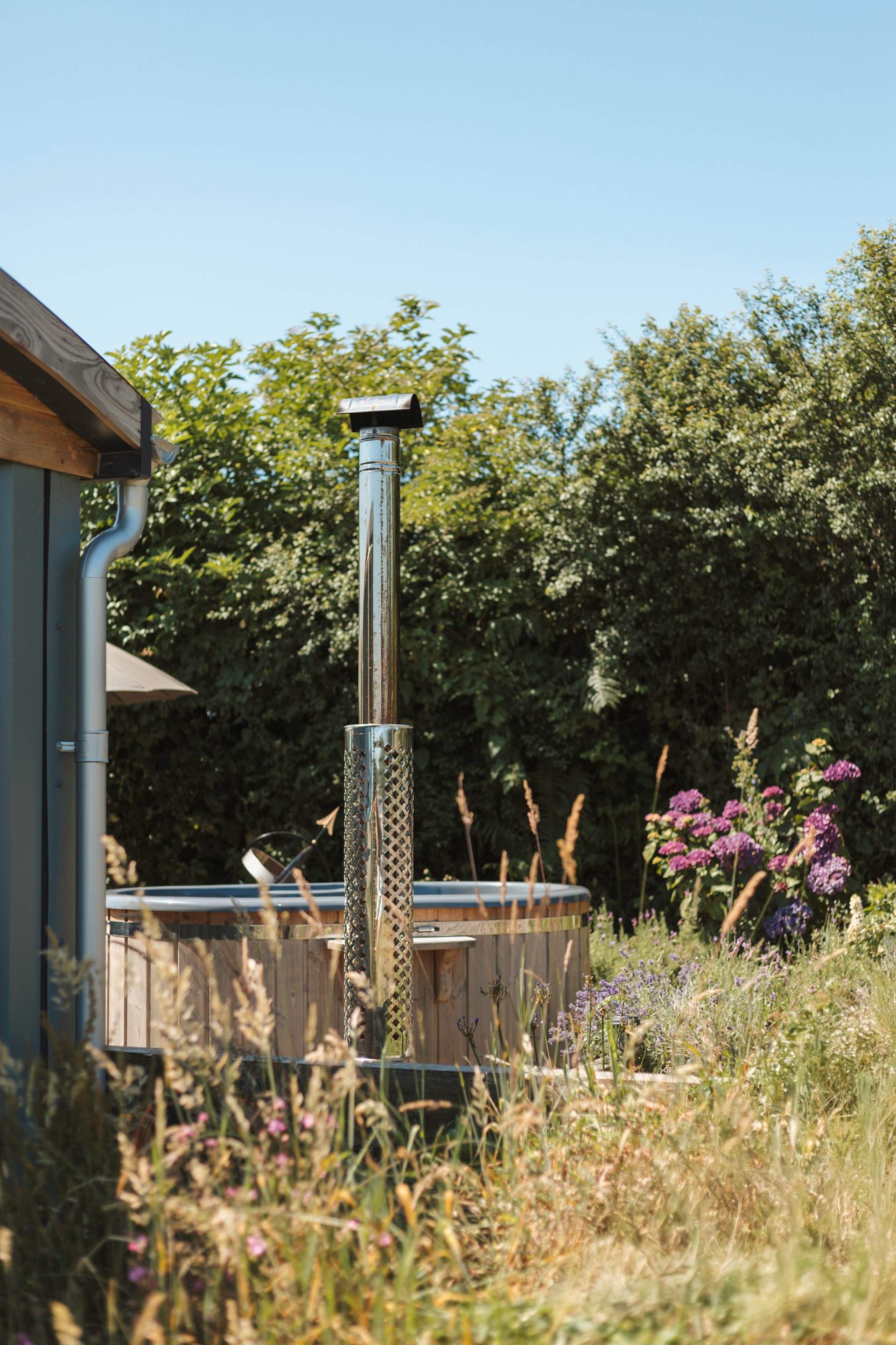 Soak up the sunshine and delve into good read or slip into the heavenly hot tub under the stars.