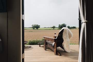Your own slice of heaven with only the birds to disturb you.
