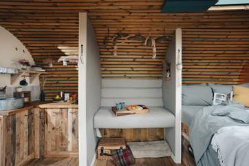 An idyllic eco retreat.