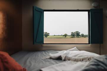 Awake to the simply lovely view.