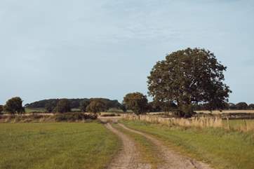 The pathway to the countryside, straight from your door.