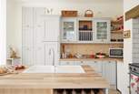The island in Sanderling kitchen and plenty of space to cook up a great meal.