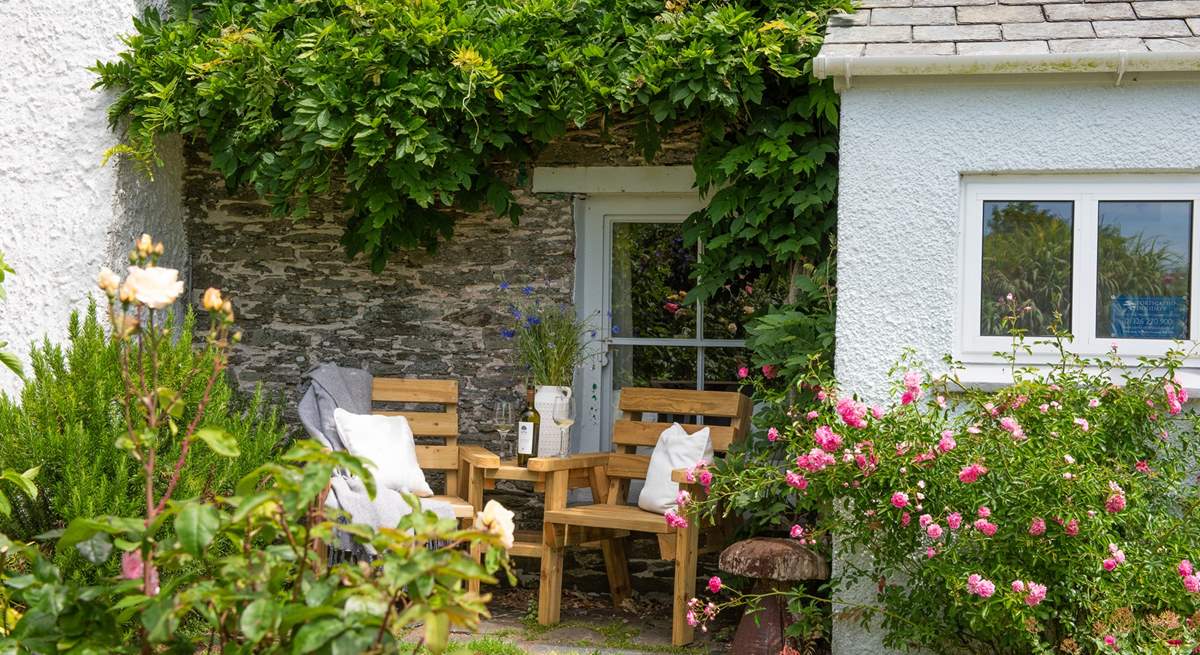 A lovely spot for an evening drink or early morning coffee.