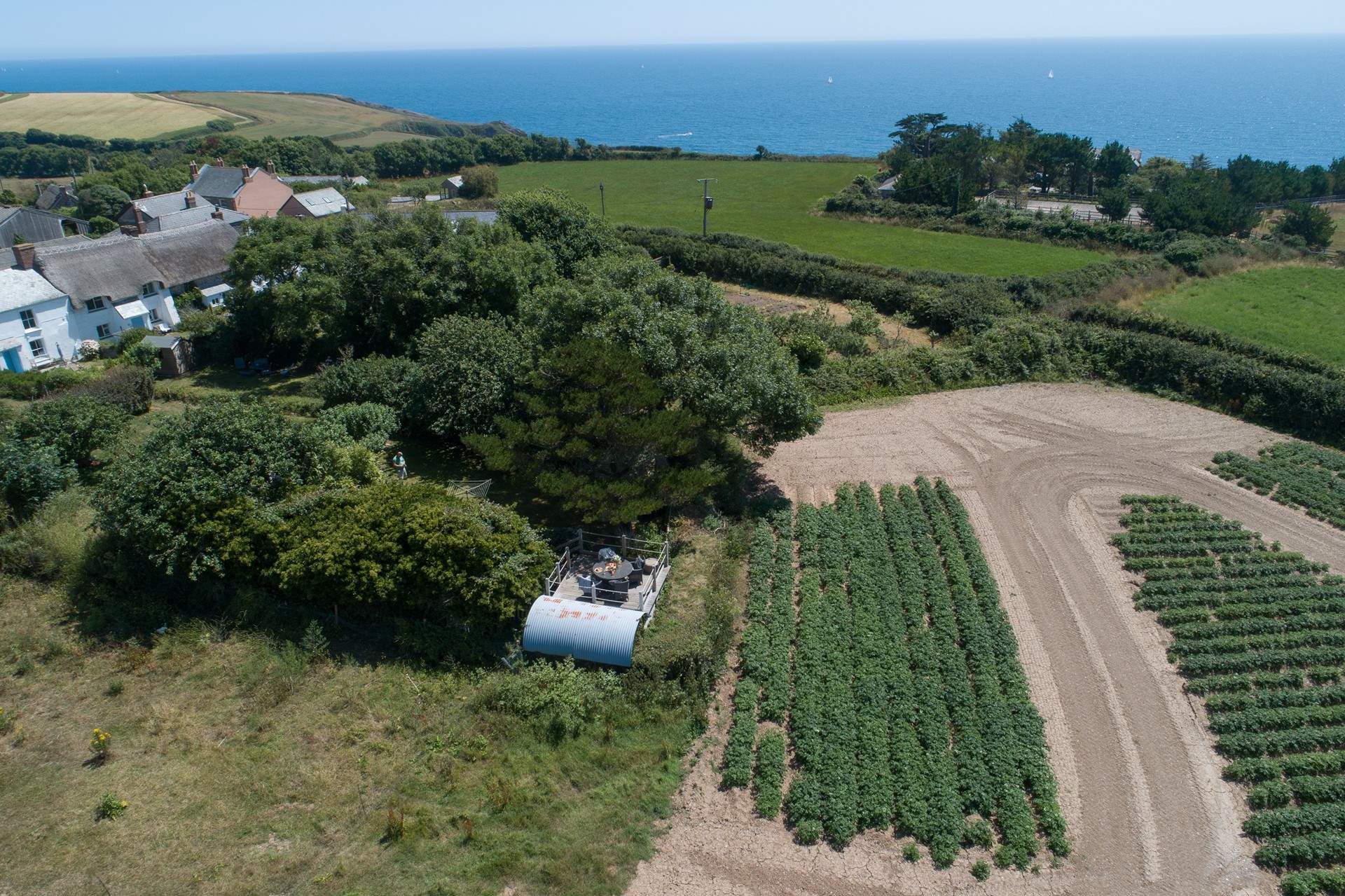 A bird's eye view of this stunning location.