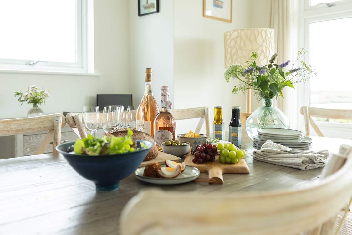 Treat yourselves to some tasty nibbles on holiday.