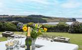 Take in the stunning views from the terrace with your evening aperitif.  - Thumbnail Image