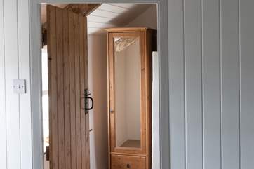 The bunk room is accessed through bedroom 1.
