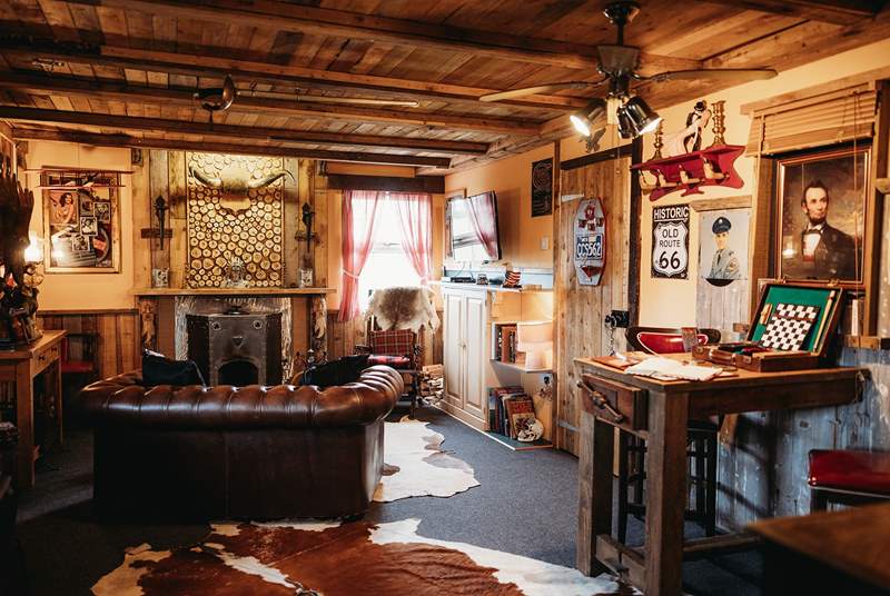 This truly is the cosiest cabin.